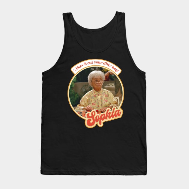 Sophia Petrillo )( Blow It Out Your Ditty Bag Tank Top by darklordpug